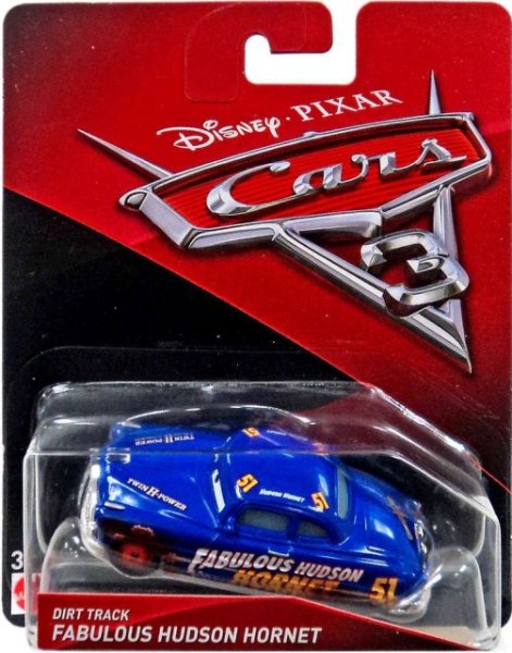 Cars 3 (Auta 3) - Dirt Track Fabulous Hudson Hornet - rozlepený obal