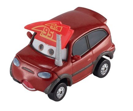 Cars (Auta) Speedway 9-pack - King + Chick Hicks + Clutch Aid + Sidewall Shine + Lightning McQueen...