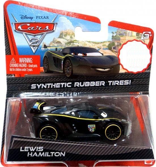 Cars 2 (Auta 2) - Lewis Hamilton Rubber Tires (gumová kolečka) - poškozený obal