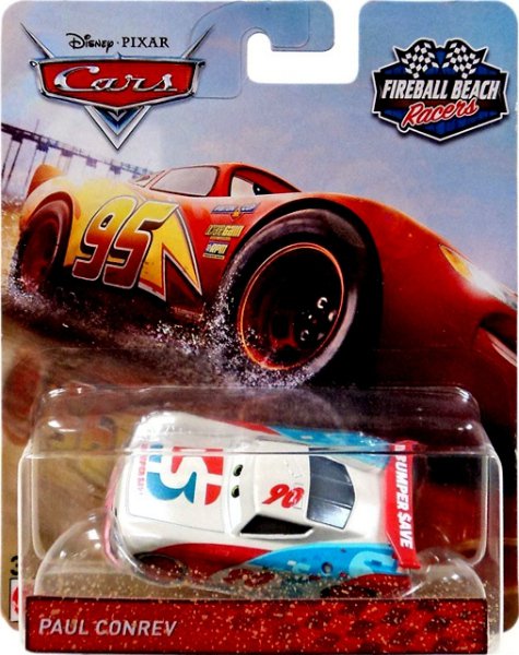 Cars 3 (Auta 3) - Paul Conrev Nr. 90 Fireball Beach