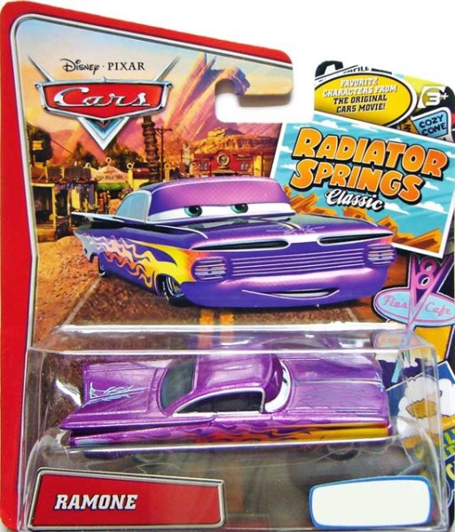 Cars (Auta) - Ramone Purple (fialový Ramone) - Radiator Springs