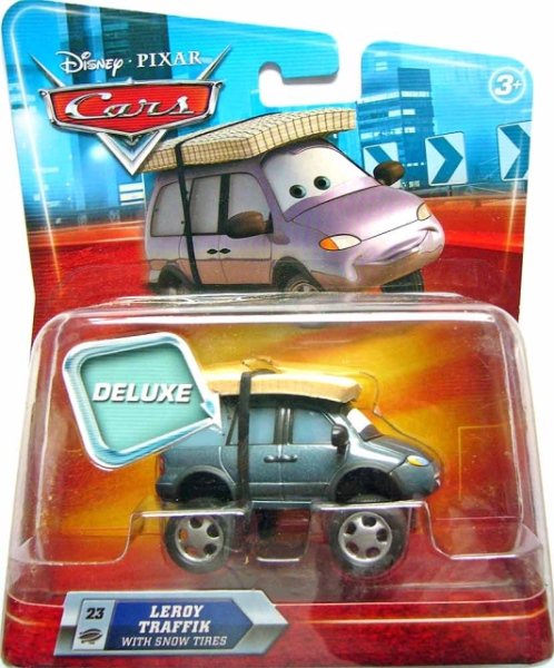 Cars Deluxe (Auta) - Leroy Traffik with Snow Tires