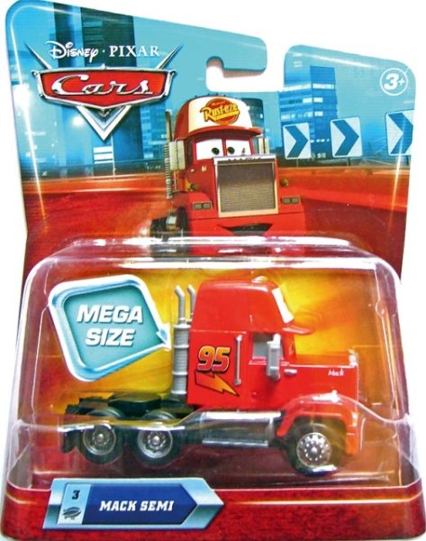 Cars Deluxe (Auta) - Mack SEMI - MEGA SIZE