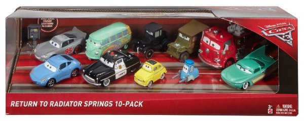 Cars 3 (Auta 3) - 10pack Return to Radiator Springs - poškozený obal