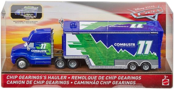 Cars 3 (Auta 3) - Chip Gearings´s Hauler (délka cca 23 cm)