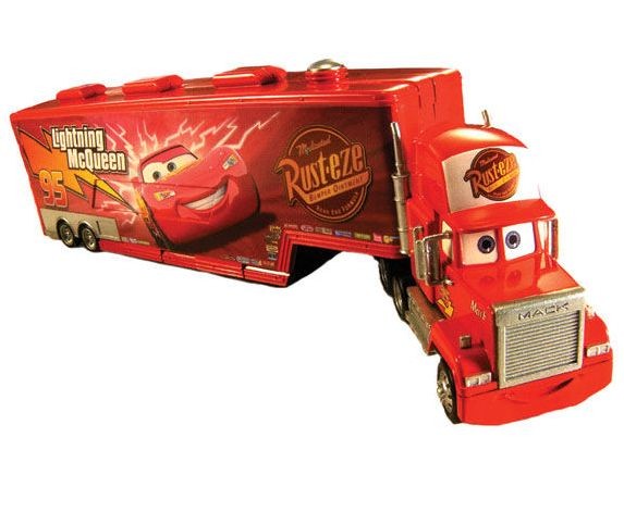 Cars Mack Truck + Lightning McQueen