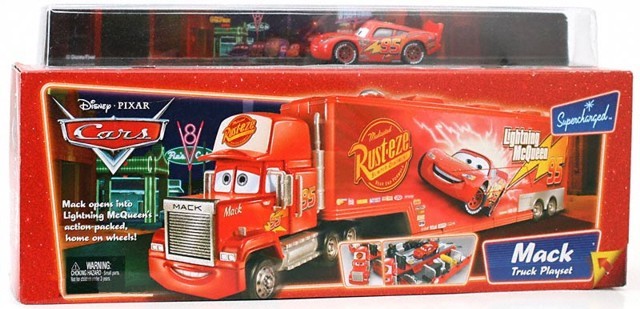 Cars Mack Truck + Lightning McQueen