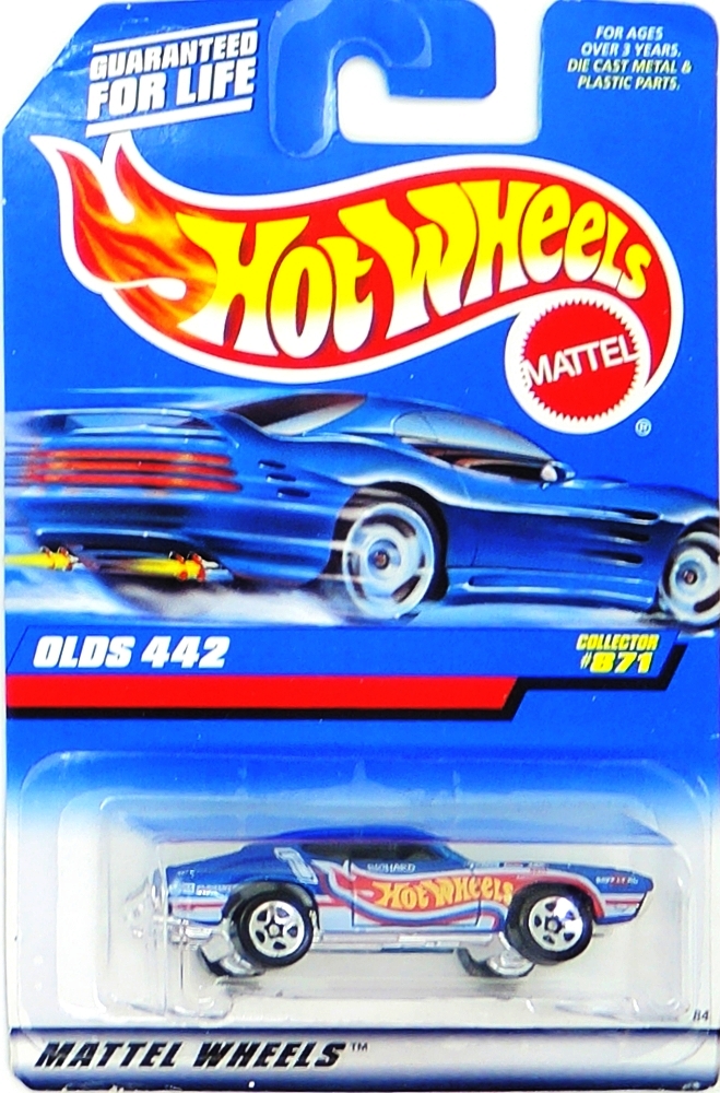 Hot Wheels - Olds 442 (Blue) (B1)