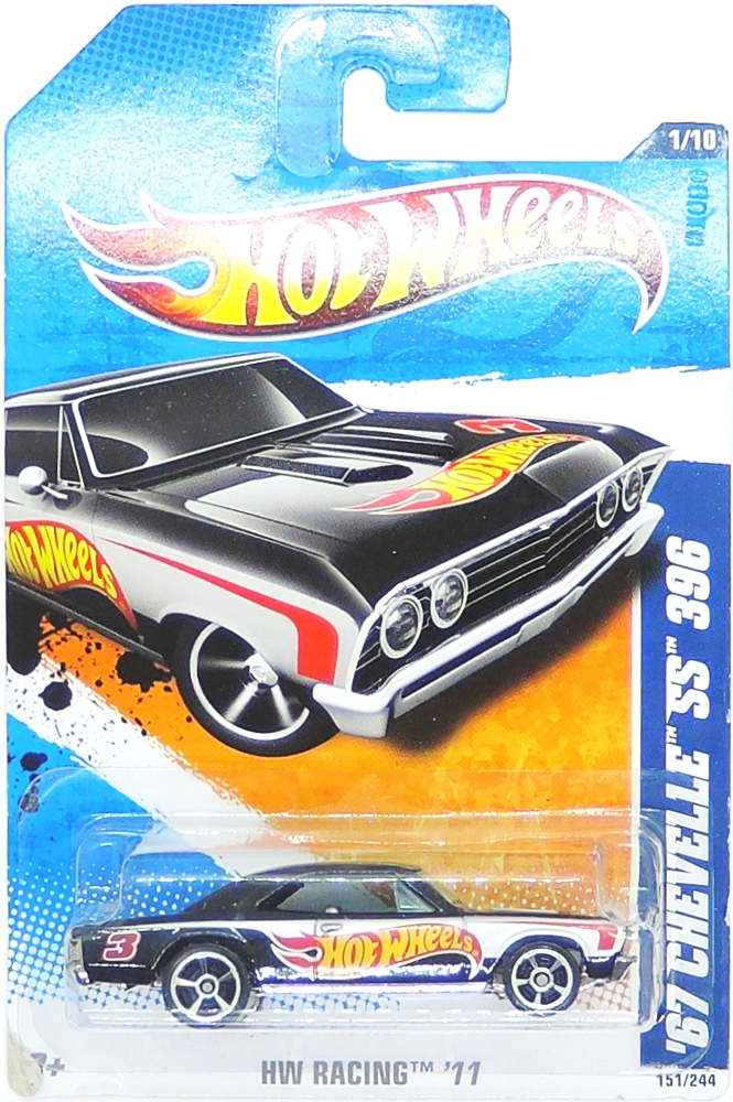 Hot Wheels - '67 Chevelle SS 396 (Black) (B1)