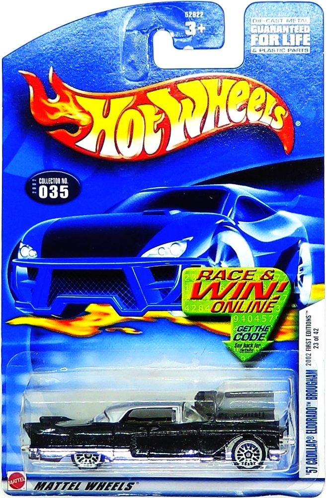 Hot Wheels - '57 Cadillac Eldorado Brougham (Black) (B1)