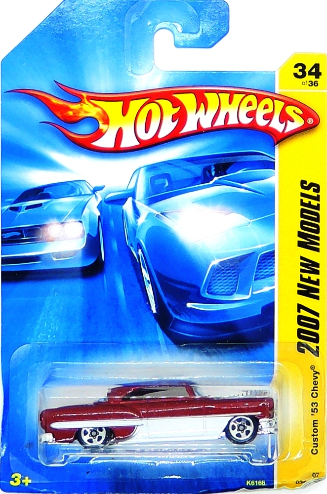 Hot Wheels - Custom '53 Chevy (Burgundy-white) (B1)
