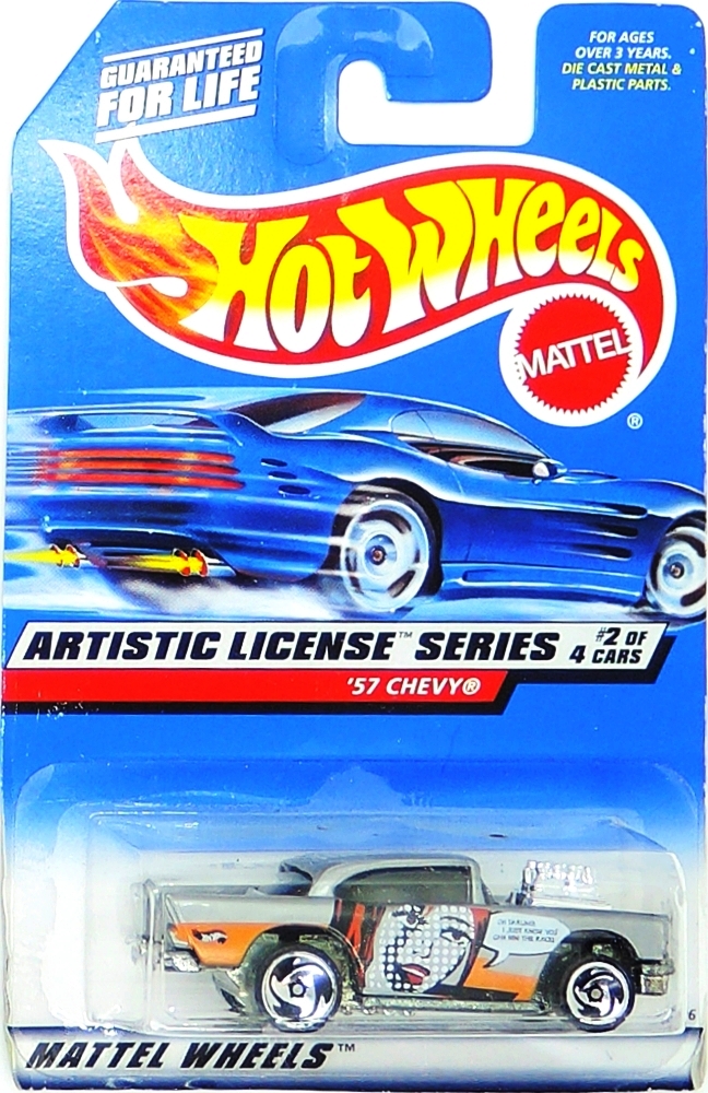 Hot Wheels - '57 Chevy (Silver) (B1)