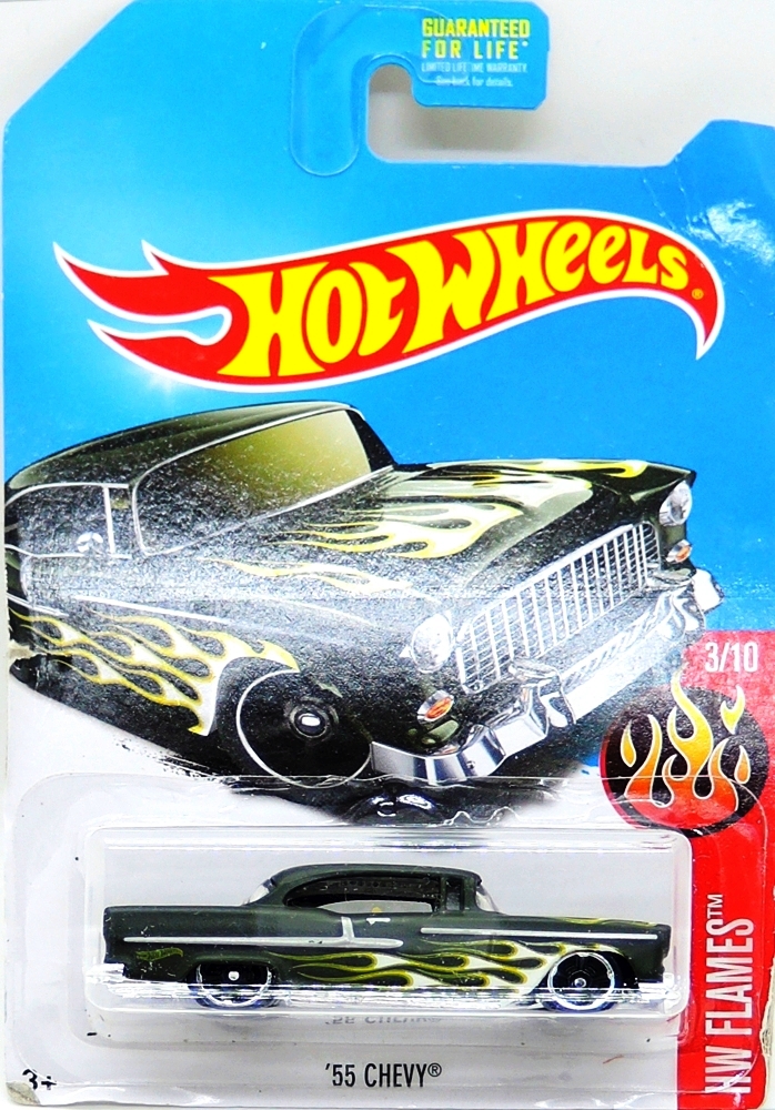 Hot Wheels - '55 Chevy (Darkgreen) (B1)
