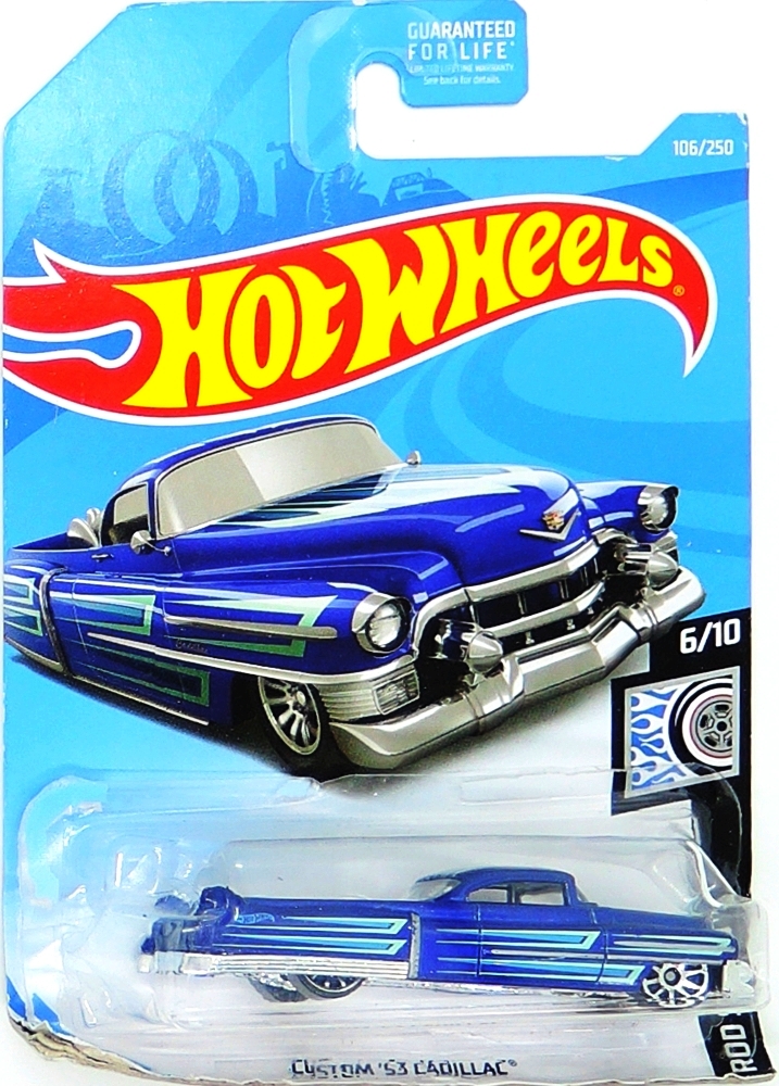 Hot Wheels - Custom '53 Cadillac (B1) - výrazně poškozený obal