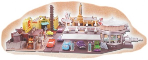 !!! KOMPLET !!! CARS - Kardanová Lhota - všechny 4 díly + 5 AUTÍČEK
