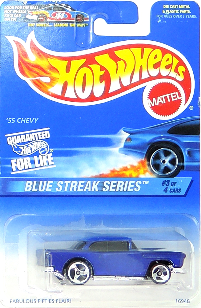 Hot Wheels - '55 Chevy (Blue) (B2)