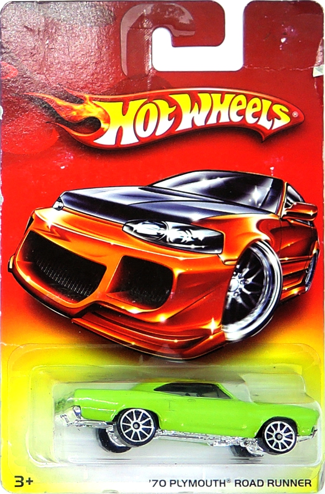 Hot Wheels - '70 Plymouth Road Runner (Lightgreen) (B2)