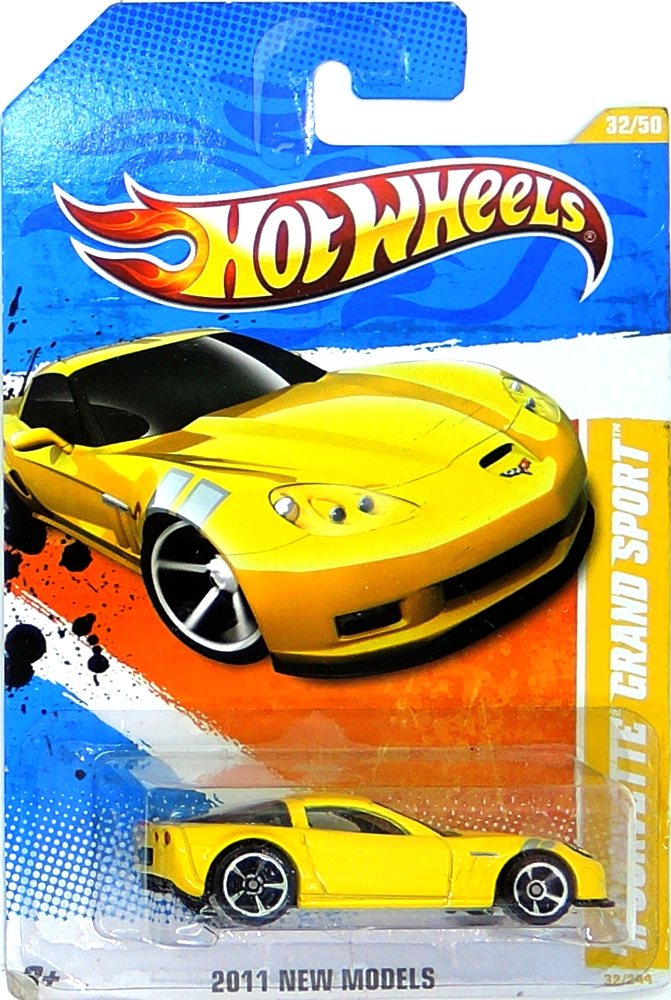 Hot Wheels - '71 Corvette Grand Sport (Yellow) (B2)