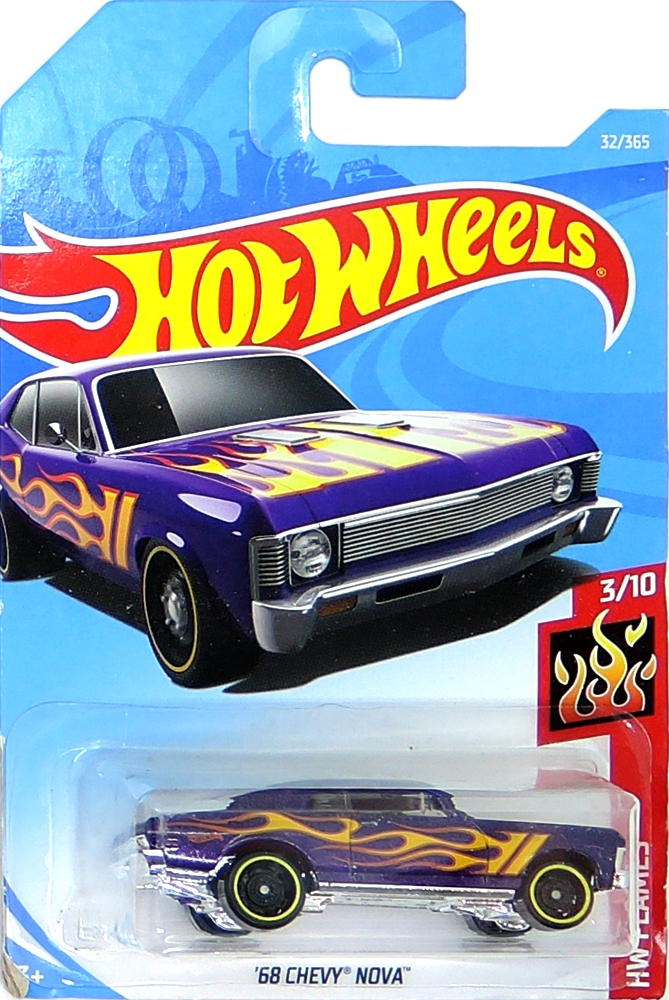 Hot Wheels - '68 Chevy Nova (Violet) (B2)