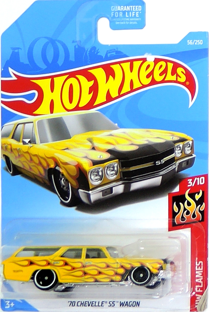Hot Wheels - '70 Chevelle SS Wagon (Yellow) (B2)