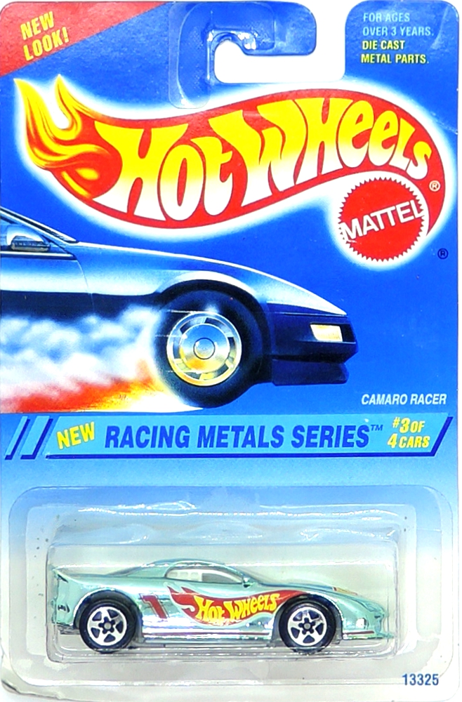 Hot Wheels - Camaro Racer Lightblue Metal (B3)