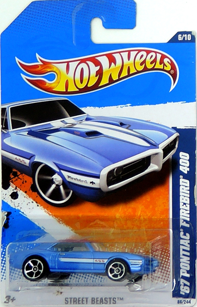 Hot Wheels - '67 Pontiac Firebird 400 Blue (B3)