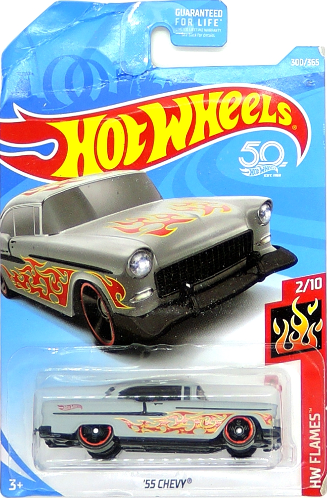 Hot Wheels - '55 Chevy Grey (B3)