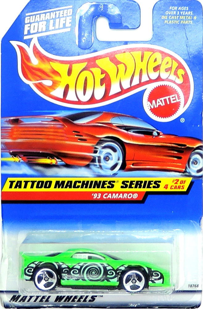 Hot Wheels - '93 Camaro Green (B3)