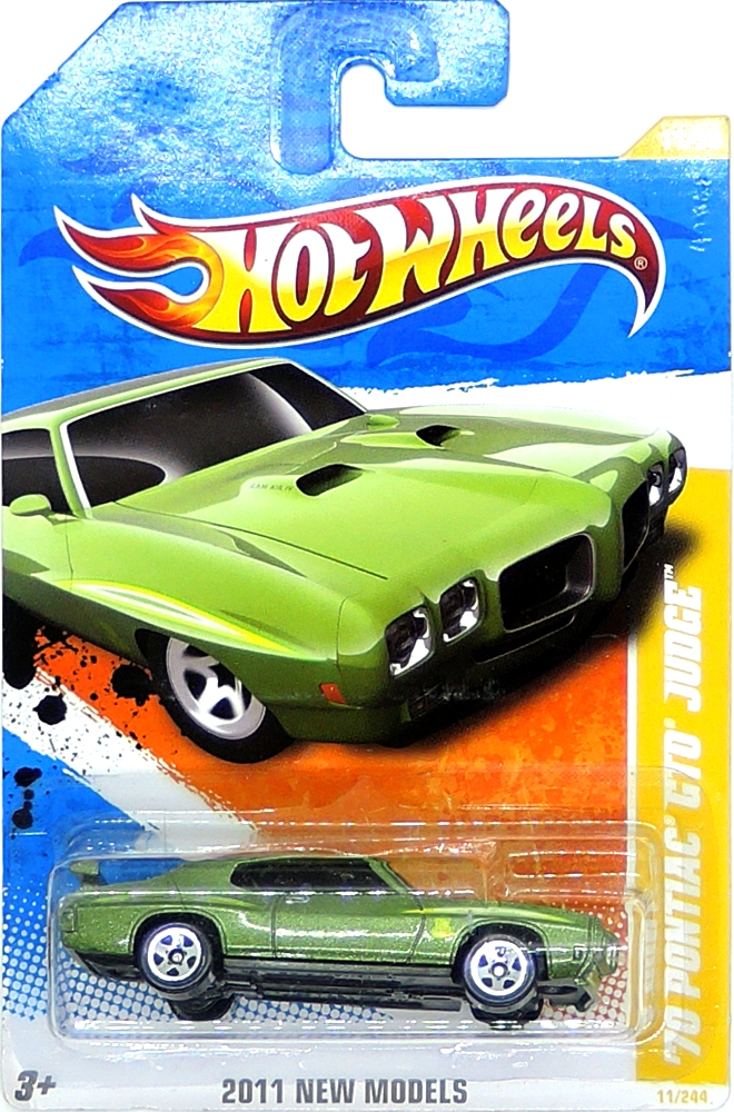Hot Wheels - '70 Pontiac GTO Judge Green (B3)