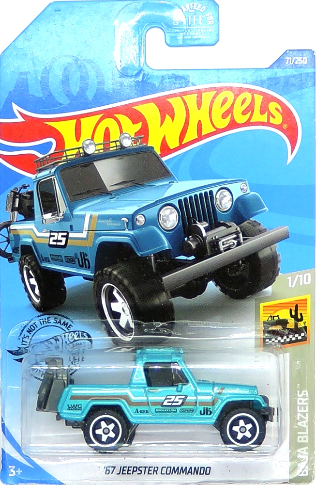 Hot Wheels - '67 Jeepster Commando Turqouise (B3)