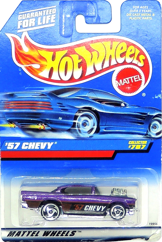 Hot Wheels - '57 Chevy Violet (B3)