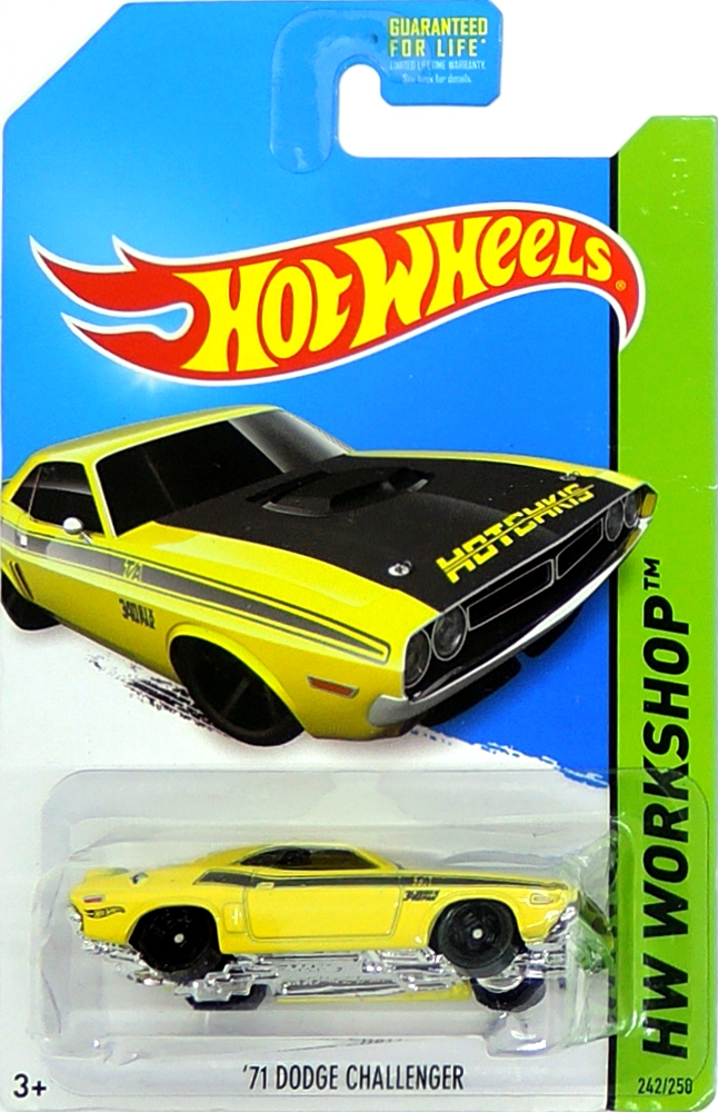 Hot Wheels - '71 Dodge Challenger Yellow (B3)