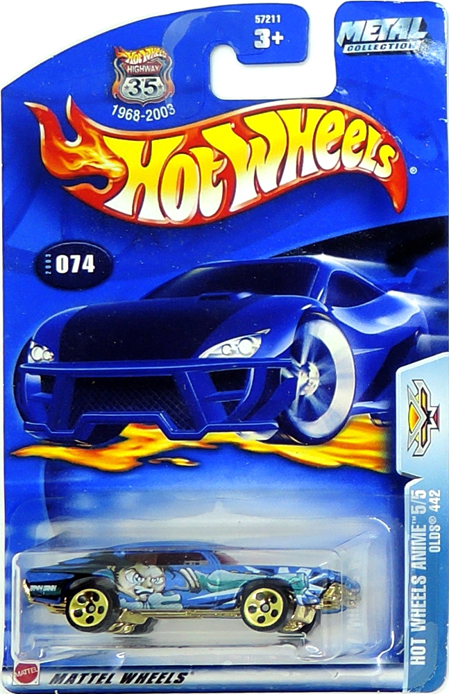 Hot Wheels - Olds 442 Blue (B3)
