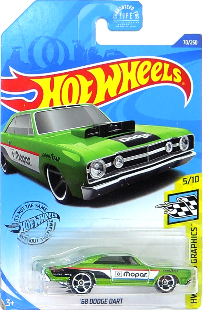 Hot Wheels - '68 Dodge Dart Lightgreen (B3)