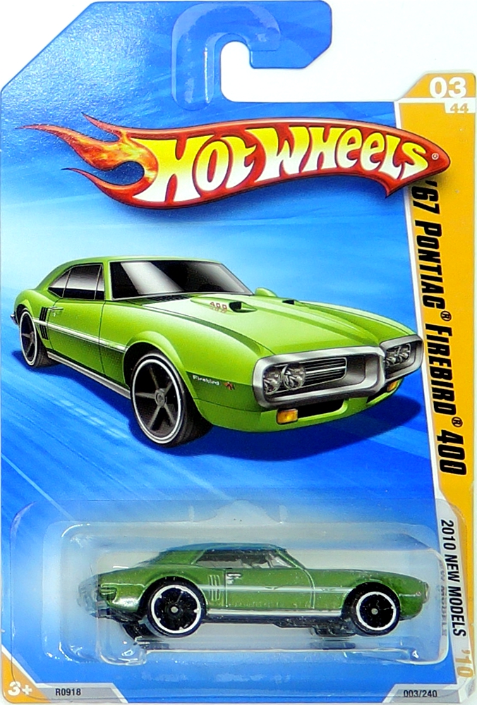 Hot Wheels - '67 Pontiac Firebird 400 Green (B3)