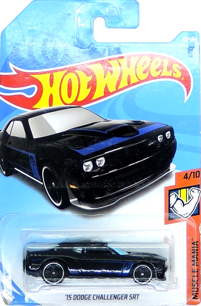 Hot Wheels - '15 Dodge Challenger SRT Black (B4)