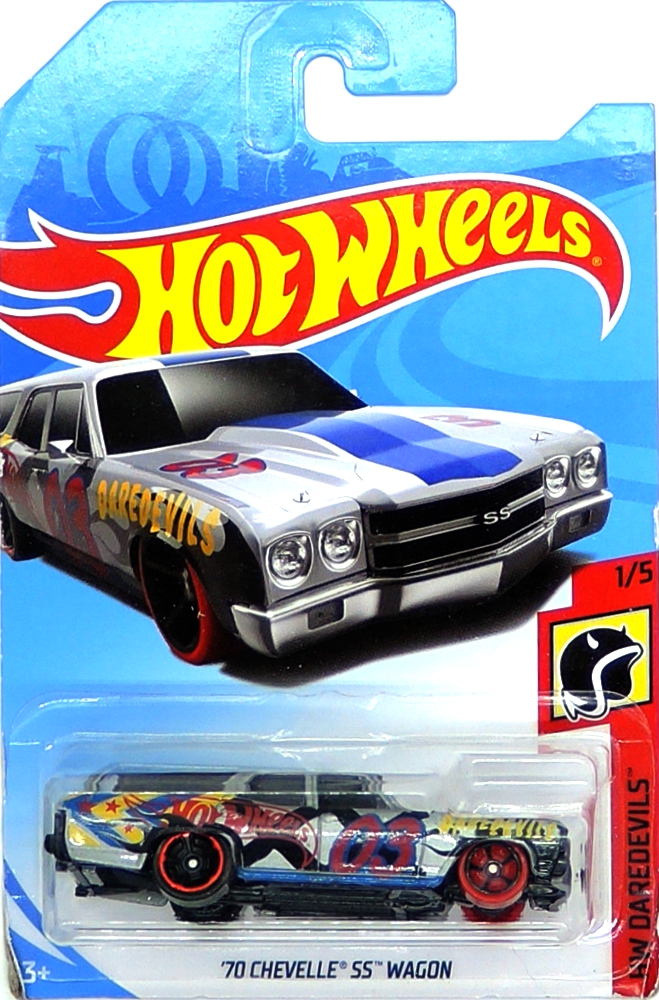 Hot Wheels - '70 Chevelle SS Wagon Silver (B4)