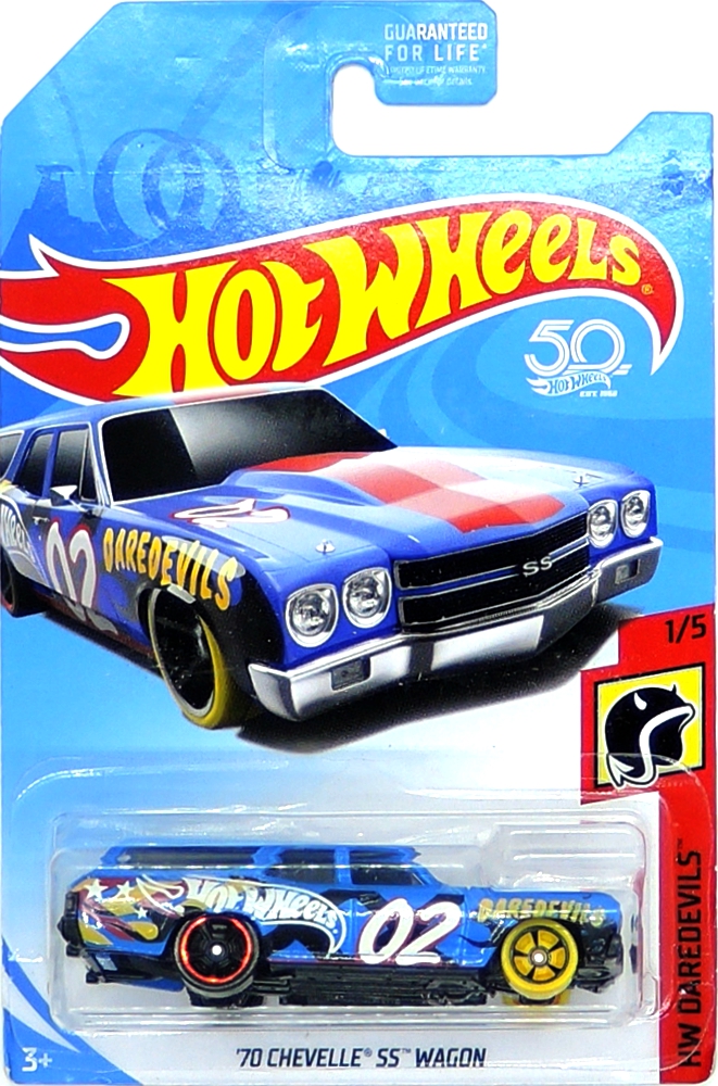 Hot Wheels - '70 Chevelle SS Wagon Blue (B4)