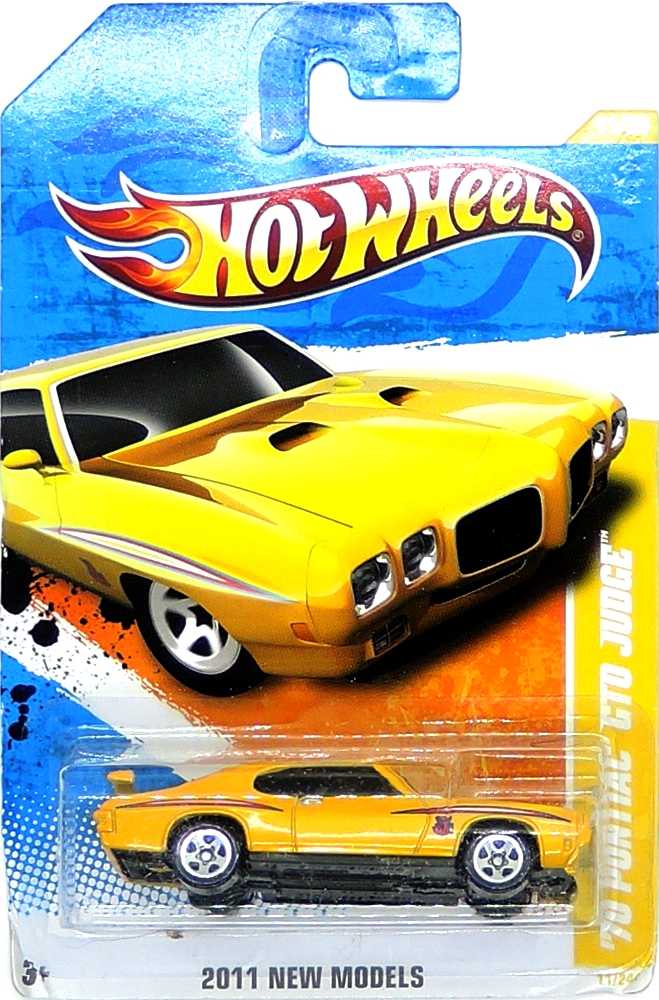 Hot Wheels - '70 Pontiac GTO Judge Yellow (B4)