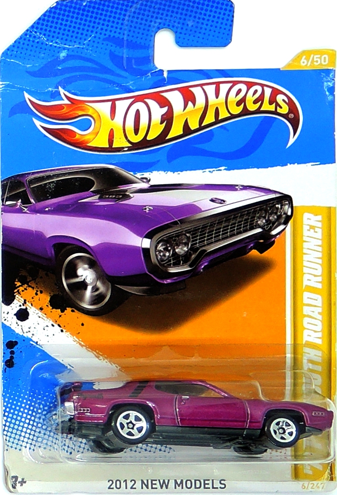 Hot Wheels - '71 Plymouth Road Runner Violet (B4)