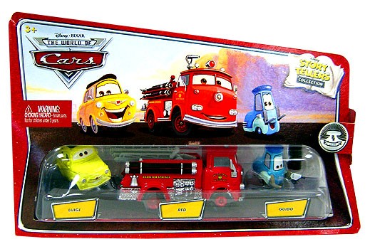 *** SUPER NOVINKA *** CARS - Luigi + Guido + Red
