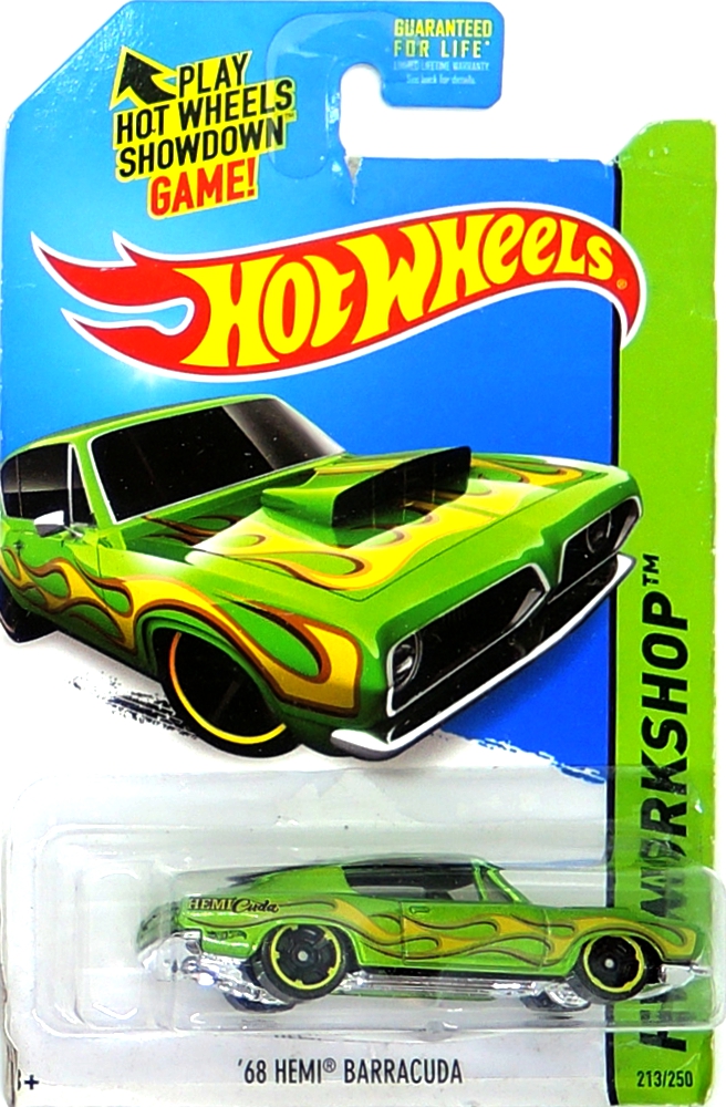 Hot Wheels - '68 Hemi Barracuda Green (B6)