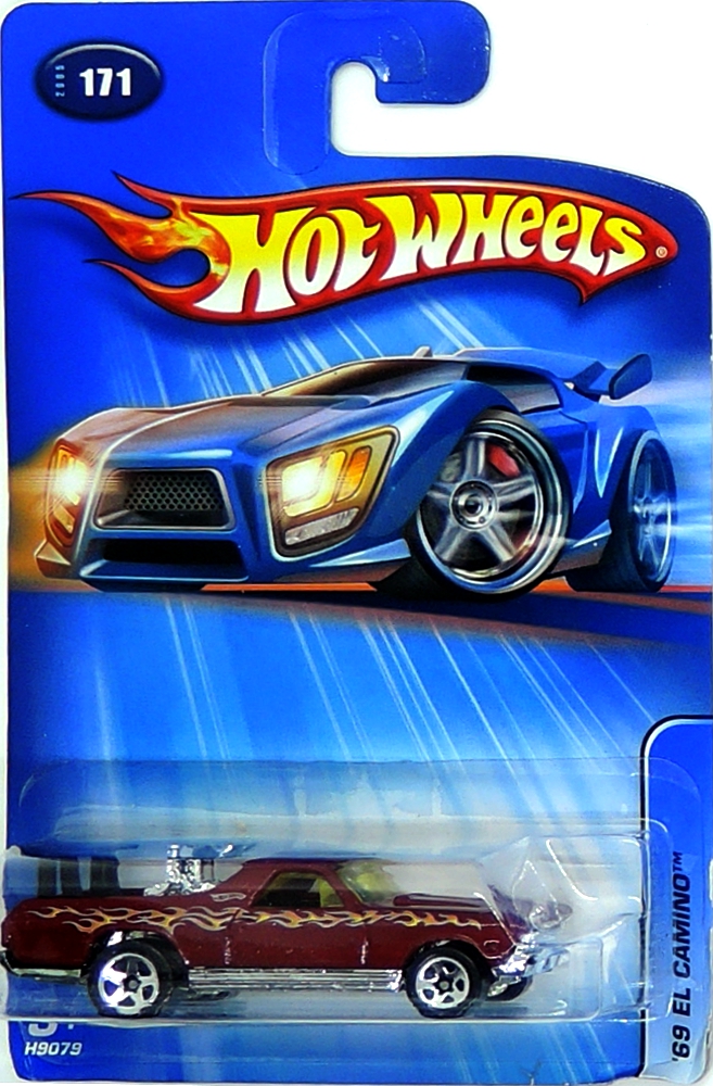 Hot Wheels - '69 El Camino Burgundy (B6)