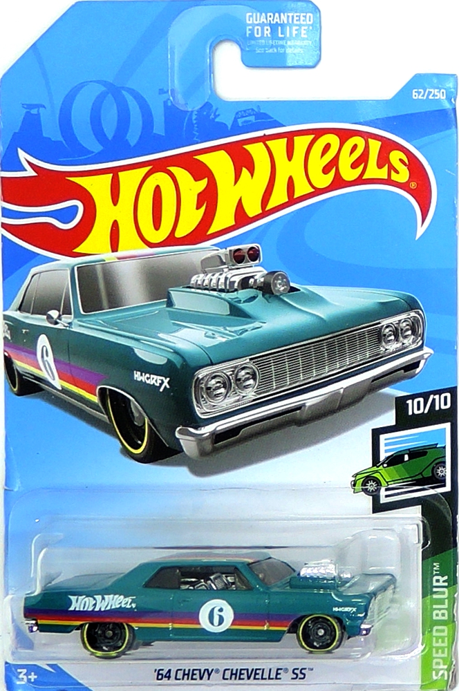 Hot Wheels - '64 Chevy Chevelle SS Green (B6)