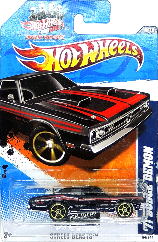 Hot Wheels - '71 Dodge Demon Black (B6)