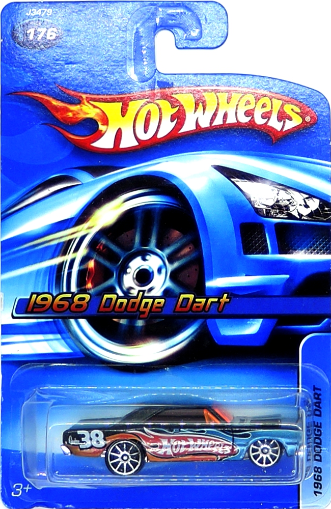 Hot Wheels - 1968 Dodge Dart Black (B5)