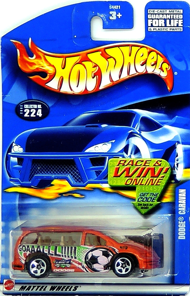 Hot Wheels - Dodge Caravan Orange (B5)
