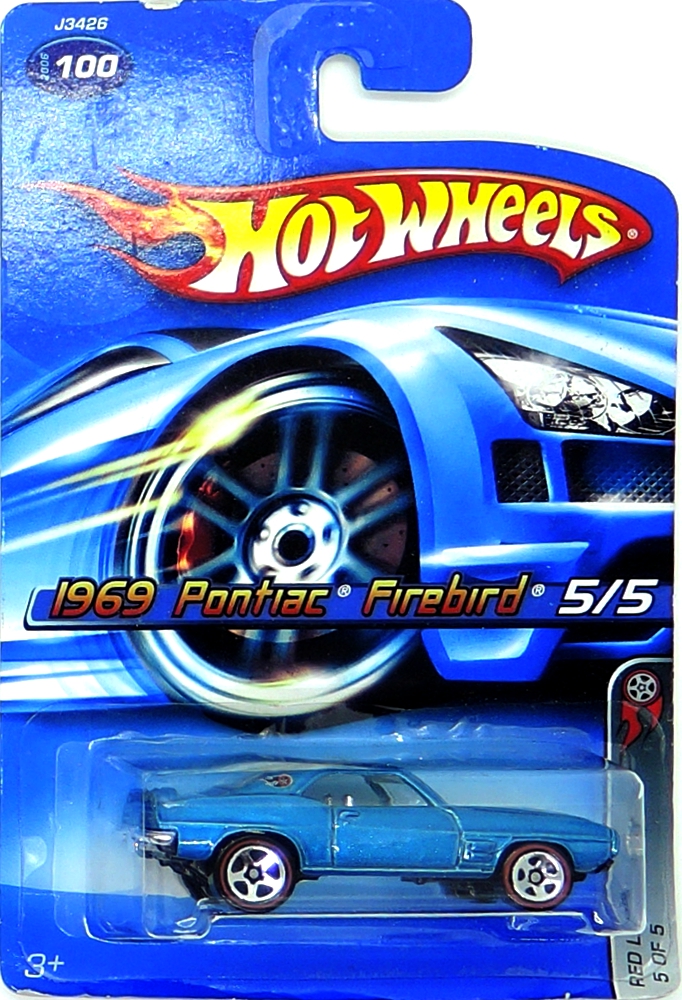 Hot Wheels - 1969 Pontiac Firebird Blue (B5)
