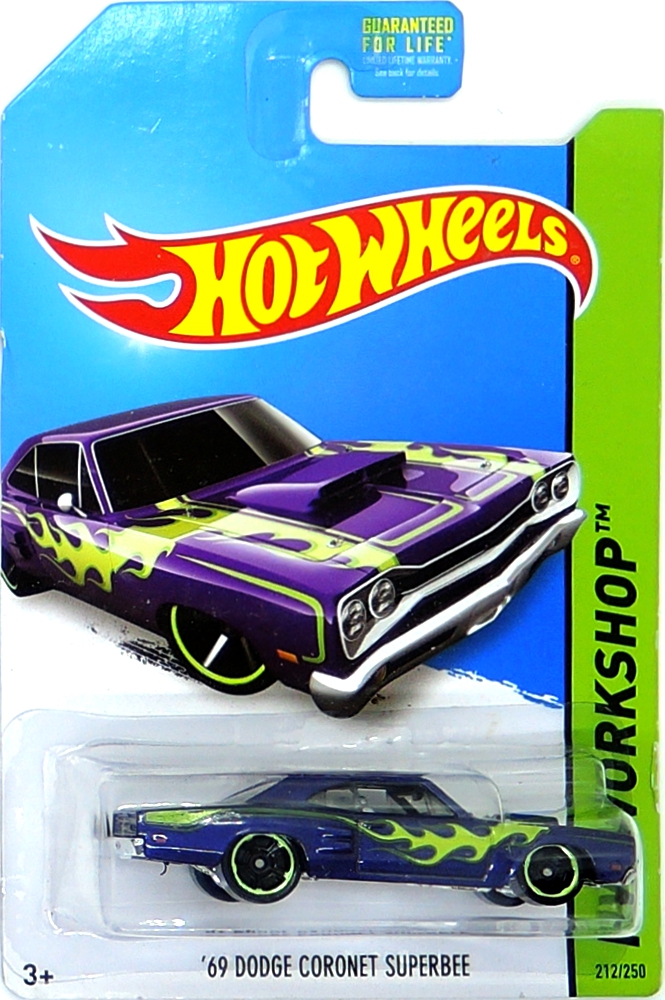 Hot Wheels - '69 Dodge Coronet Superbee Violet (B5)