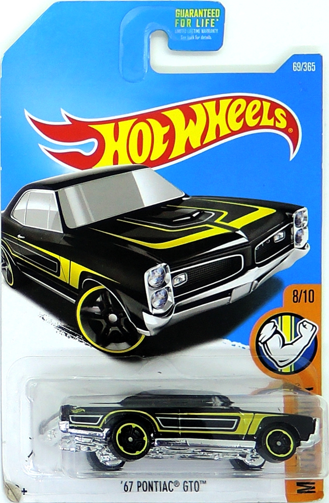 Hot Wheels - '67 Pontiac GTO Black (B7)